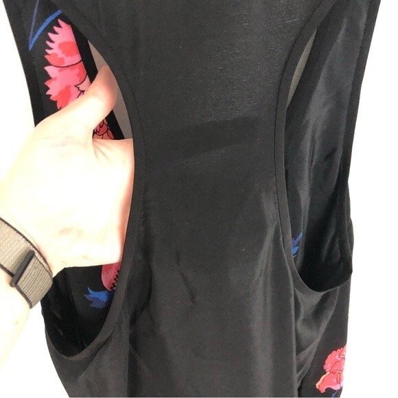 Tibi Peacock Floral Printed Tank Size 8 - Picture 9 of 11